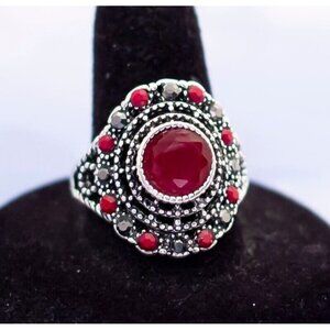 Vintage Victorian Ruby Ring - S13